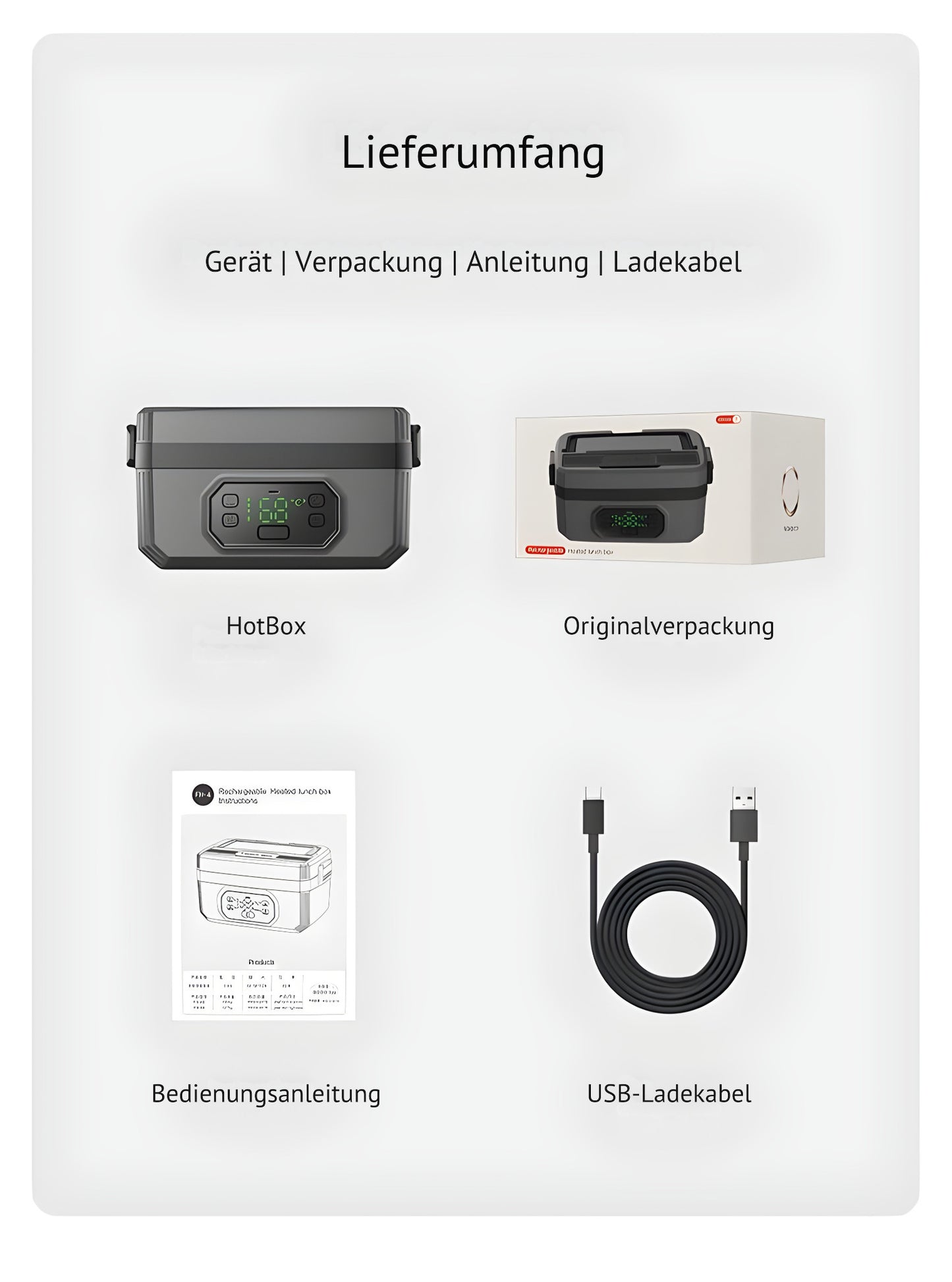 Premium Lunchbox Set elektrisch kaufen Schweiz Geschenkidee