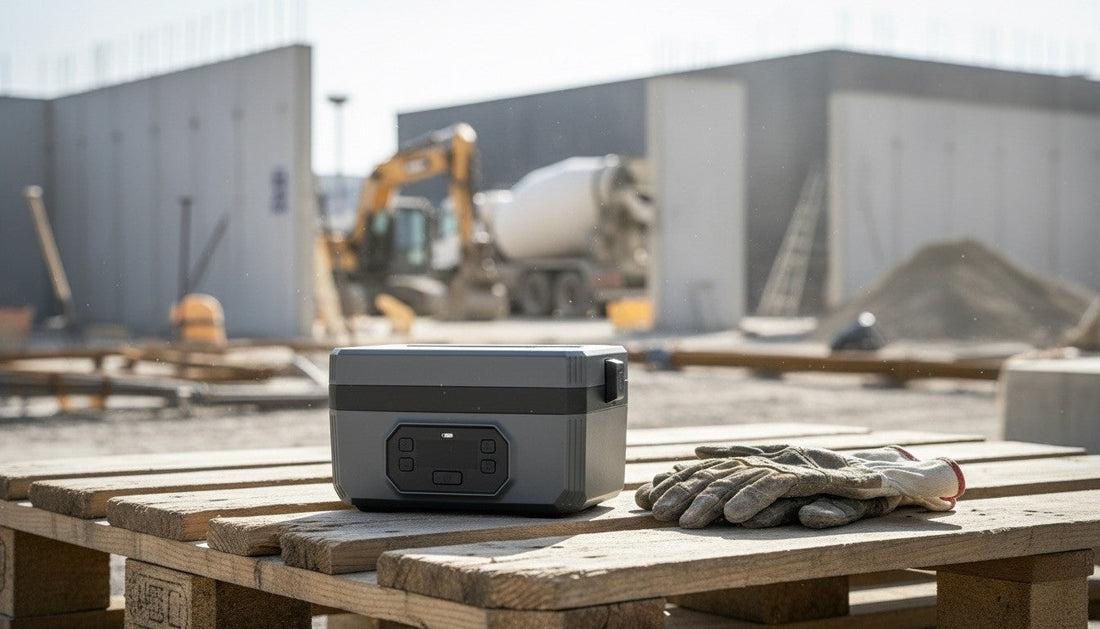 Robuste elektrische Lunchbox für Arbeiter auf Schweizer Baustellen – mit Heizfunktion