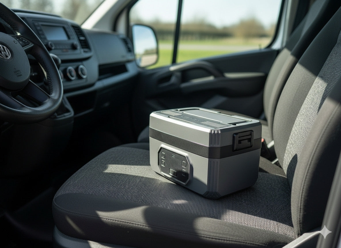 Essen im Auto wärmen für LKW Fahrer und Aussendienst